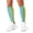 White-2, variant on 3D Printed Calf Compression Sleeves, 360 Seamless Leg Sleeves for Running, Cycling & Sports, One Size, Rainbow Print