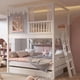 thumbnail image 2 of Beautiful Girl Children Beds In Pink Large Storage Space Cute Design Guardrail Children Beds Bunk Kinderbett Bedroom Furniture My Lux Decor Round, 2 of 16