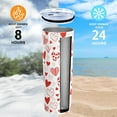 thumbnail image 3 of Valentine''s Day Red Hearts Gifts for Women Girls, 20 Oz Tumbler with Lid and Straw, Cute Stainless Steel Insulated Travel Coffee Cup, Lover Birthday Wedding Water Bottle for Her (1 PC), 3 of 6