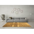 thumbnail image 3 of Ahgly Company Indoor Rectangle Abstract Brown Modern Area Rugs, 3' x 5', 3 of 4