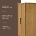 thumbnail image 7 of Maven Lane Vaughn Rustic Wooden Cabinet in Weathered Natural Finish, 7 of 7