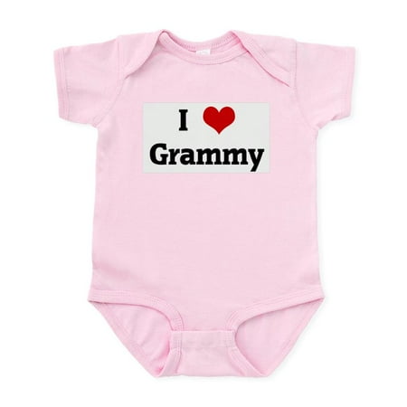 

CafePress - I Love Grammy Infant Bodysuit - Baby Light Bodysuit Size Newborn - 24 Months