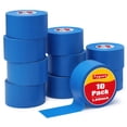 thumbnail image 1 of Cinta adhesiva para pintores Fyguard, azul, 48 mm x 50 m, uso general, 10 rollos, 1 of 8