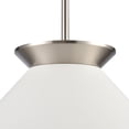 thumbnail image 3 of Elk Home 20-Inch Wide Cavendish Pendant, Transitional, Brushed Nickel, 3 of 5