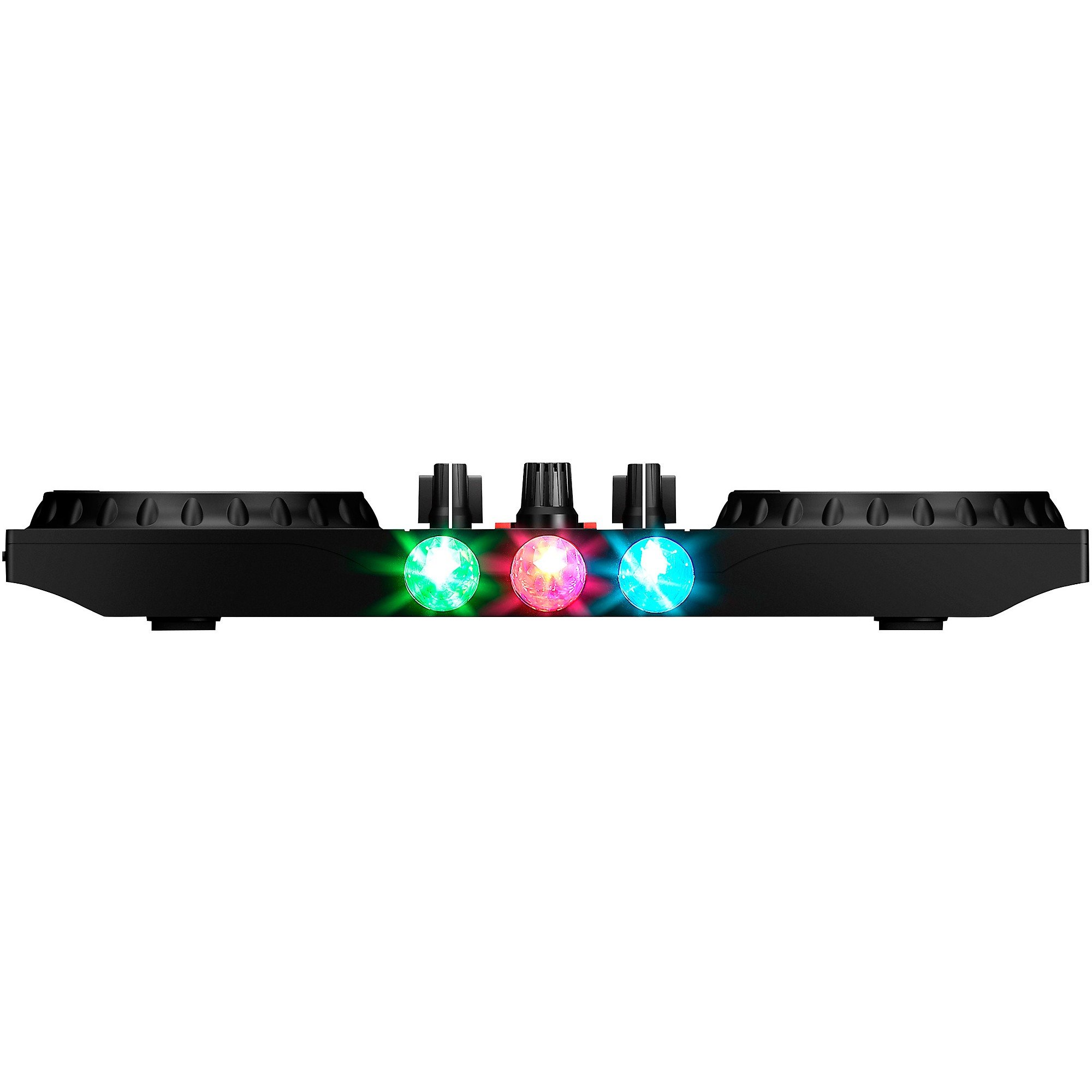 Numark Beginners Party Mix II - DJ Controller Set with Built-In Lights, Mixer for Serato Lite and Algoriddim Pro AI - image 3 of 8