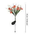 thumbnail image 3 of Hmgxay Solar Garden Lights, Multicolor Daisy Stake Lights with 42 LED, Decorative Outdoor Lanterns for Garden and Patio, Waterproof Solar-Powered Garden Decor(Orange), 3 of 7