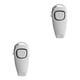 thumbnail image 3 of Methold Silbato de entrenamiento Pet Teaching Plastic Sound Trainer Pet Teaching Accesorio Herramienta, Blanco Blanco 2piezas Methold CBP168275, 3 of 6