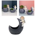thumbnail image 4 of S SERENABLE Creative Astronaut Flower Pot Plant Pot Planter Bar 2, 4 of 9