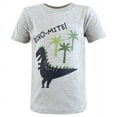thumbnail image 3 of Hudson Baby Toddler Boy Short Sleeve T-Shirts, Construction Dino, 3 Toddler, 3 of 7