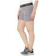 thumbnail image 3 of Nike Women's Pro 5" Training Short (Gunsmoke/Heather/Gunsmoke/Black, Small), 3 of 3