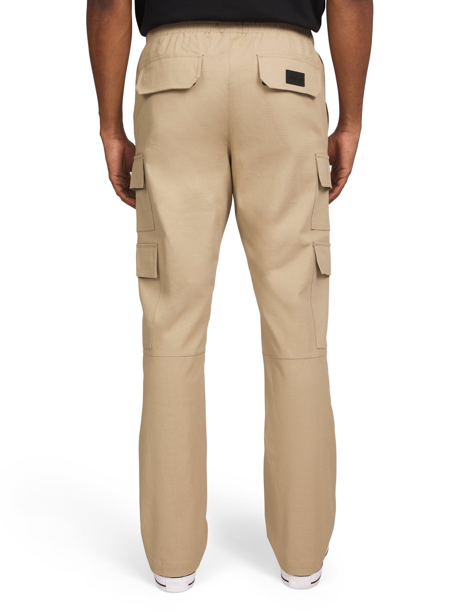 Dogg Supply by Snoop Dogg Men's and Women's Pull-On Ripstop Cargo Pants with Pockets, Sizes XS-3XL