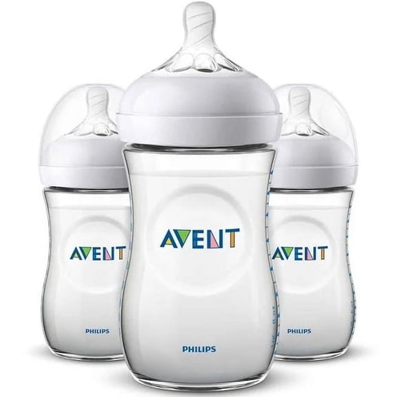 Philips - Avent Natural Feeding Bottle 3 Pack (3 x 260ml)