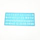 thumbnail image 4 of 4 Pcs Alphabet Letter Stencil, Number & Letter Stencil Reusable Digital Stencils Plastic Ruler for Kids Drawing Template Painting Learning DIY, 4 of 5