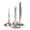 Silver, variant on hejhncii Miniature Shanghai Skylines Model Featurings Orientals Pearls Tower Electroplated Alloys Art Piece For Vintages Styles Interior