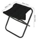 thumbnail image 4 of Riwesomey Taburete plegable portátil negro Silla ligera Senderismo Asientos de viaje Equipo de camping al aire libre Artesanía Riwesomey TO003482-00, 4 of 6