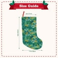 thumbnail image 3 of KLL Jungle Leopard for 18" Christmas Stocking Snowman Xmas Stocking Holiday Christmas Decoration Gifts for Family Kids, 3 of 8