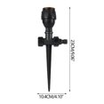 thumbnail image 3 of Tyidzon Tools Automatic Sprinkler 360-Degree Rotating Misting Nozzle For Turfgrass Garden And Farm Irrigation, 3 of 9