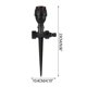 thumbnail image 3 of Automatic Sprinkler 360-Degree Rotating Misting Nozzle For Turfgrass Garden And Farm Irrigation, 3 of 9