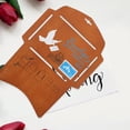 thumbnail image 1 of RENACLIPY Wooden Envelope Lettering Template 1Set for Creating Christmas Cards in Brown Color, 1 of 6