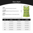 thumbnail image 6 of Vsdgher Kiwi and Avocado Print Tank Top Sports Vest Bra for Women Sports ,Performance Stretchy Quick Dry Sports Workout Running Top Vest with Removable Pads, 6 of 8