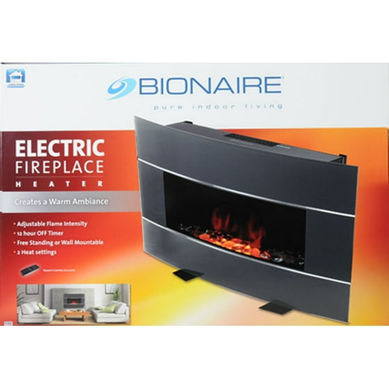 Bionaire BEF6500-UM Electric Fireplace Heater with Remote - Walmart.com Buy Bionaire BEF6500-UM Electric Fireplace Heater with Remote at Walmart.com