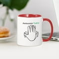 thumbnail image 3 of CafePress - Awkward Turtle Mugs - 11 oz Ceramic Mug - Novelty Coffee Tea Cup, 3 of 4