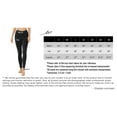 thumbnail image 2 of Women High Waist Basic Full Length Daily Soft Leggings (Ash Rose, Large), 2 of 3