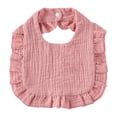 thumbnail image 4 of Baberos de Algodón para Bebé Strade Fareast Limited Suaves Respetuosos con la Piel Absorbentes Rosa, 4 of 8