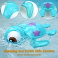 thumbnail image 4 of Bath Toys DUCKBOXX XX, tortugas marinas que nadan con cuerda, 18 millones o más (azul), 4 of 6