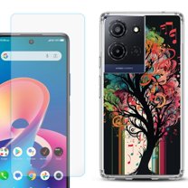 Phone Case for TCL K33 5G, with Screen Protector, by OneToughShield - Musical Tree
