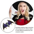 thumbnail image 4 of Miangastore 1pc Rhinestone Bat Brooch For Halloween Stylish Accessory For Sweaters Dresses And Scarves Present For Ladies, 4 of 8