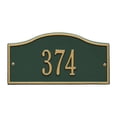 thumbnail image 1 of Whitehall 1052GG Rolling Hills Plaques - Mini Wall - One Line- Green/Gold, 1 of 1