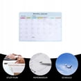 thumbnail image 5 of 1pc Pizarra Blanca Magnética Suave Calendarios Pegatina Mensaje Borrable Removible, 5 of 5