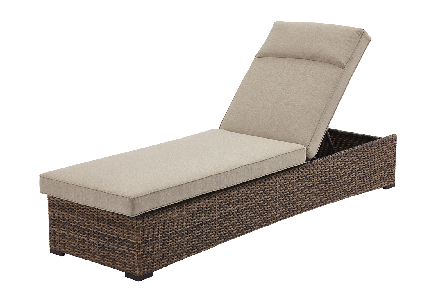 Better Homes & Gardens Hawthorne Park Outdoor Chaise Lounge - image 2 of 8