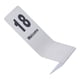 thumbnail image 4 of Tarjeta de NÚMERO DE ESCRITORIO, Número de Mesa Stand 10pcs Elegante Acero inoxidable de Doble Cara para Graduación Para Hotel para Bodas, 4 of 7