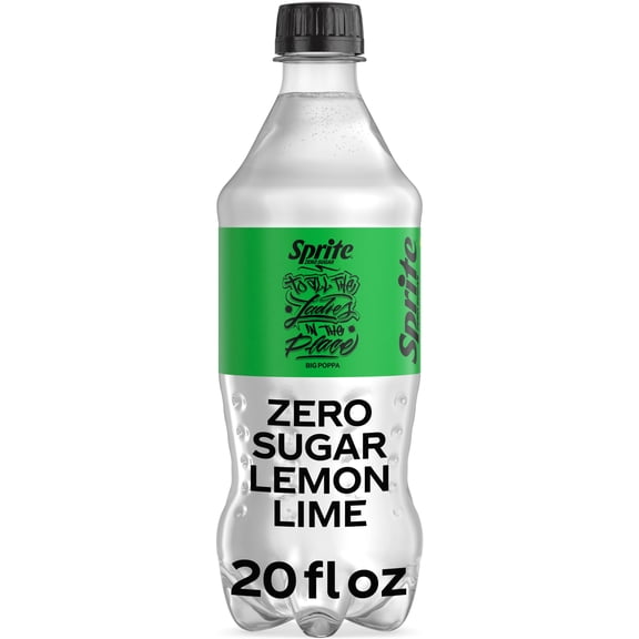 Sprite Zero Sugar Lemon-Lime Caffeine Free Soda Pop Bottle, 20 fl oz