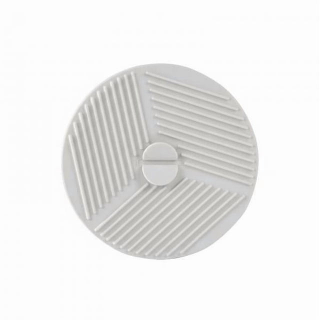 5x Protector Antimanchas Para Microondas, Tapa De Silicona Multifuncional Con Ventosa, Cierre Hermético, Tapa Reutilizable Para Recipiente De Refrigerador, Color Blanco S 5 piezas