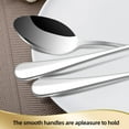 thumbnail image 4 of 8" Restaurant Fork Silverware Set 6 Spoons, 4 of 5