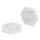 thumbnail image 4 of Molde De Fondant, Molde De Silicona Para Hornear Para Hacer Jabón Para Fiestas De Cumpleaños Para Pastel De Azúcar Para Vela De Hielo, 4 of 7