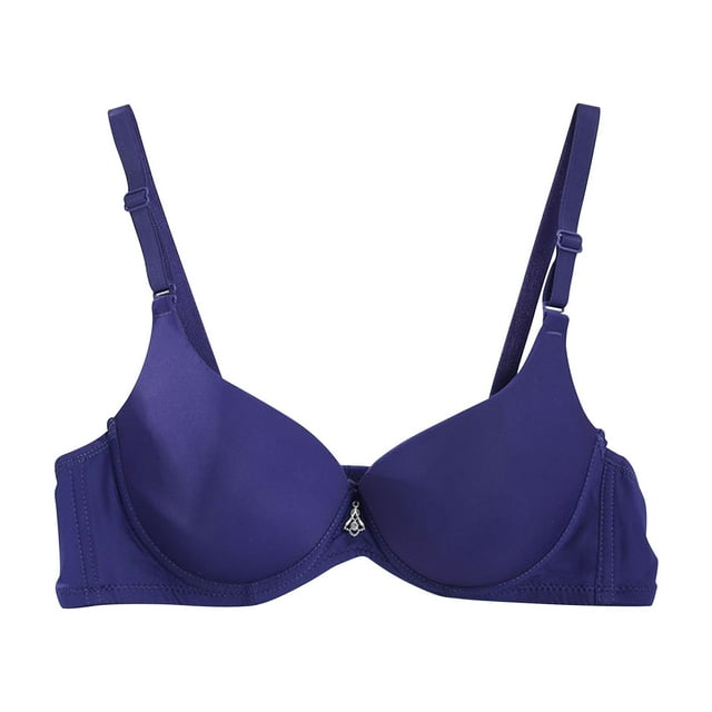 Timegard Seamless Bras for Women Adjustable Strap Breathable Comfy Everyday Push up Bras with Support