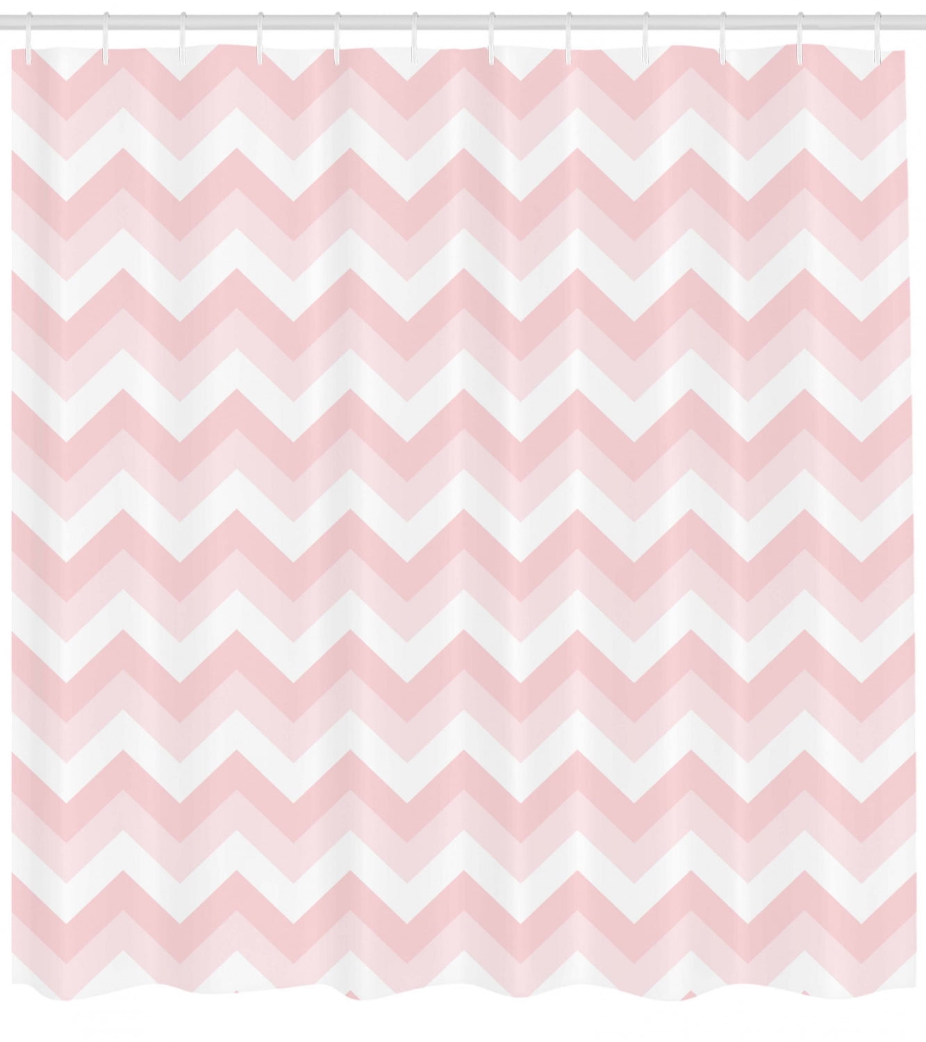 Chevron Shower Curtain Zigzag Chevron Grunge Pattern In Soft