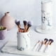 thumbnail image 4 of 10 Pcs Makeup Brush Set For Eyeshadow And Foundation With Marble Brush Holder, 4 of 5