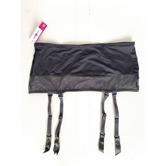 Cosabella Queen of Spades Garter Belt Anthracite Grey ( S/M )