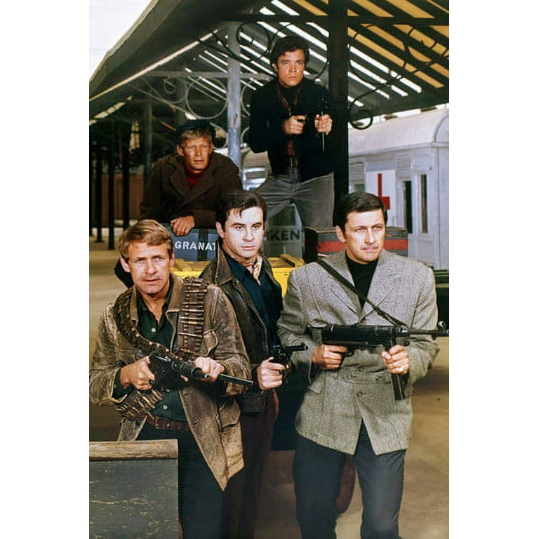 Ron Harper, Cesare Danova, Christopher Cary, Rudy Solari and Brendon Boone  in Garrison\'s Gorillas 24x36 Poster