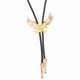 thumbnail image 5 of Colr de de Bol hombre, diseño de águi occidental americana, gargantil de de Bol camisa de hombre Oro Soledad Corbata Eagle Bolo, 5 of 10