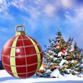 thumbnail image 4 of Bola inflable de Navidad de 60 cm, bola inflable de Navidad con brillo de PVC (estilo Q), 4 of 5