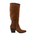 thumbnail image 6 of Naturalizer Fae Women's Boots Saddle Tan Suede Size 8 W, 6 of 8