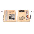 thumbnail image 4 of Oubit Guitar Accessories,Guitar Pickup Set Brass Control Plate Guitar Pickup Solid Performance, 4 of 9