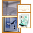 thumbnail image 4 of Arborister A6 Clear Plastic Wall Mount Brochure Holder for Office and Business, 4 of 10