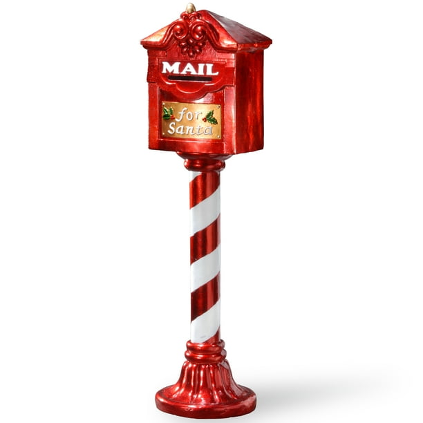 National Tree 36 inch Santa's Mailbox